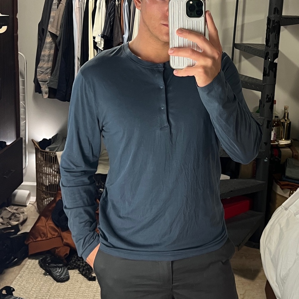 Navy blue Henley